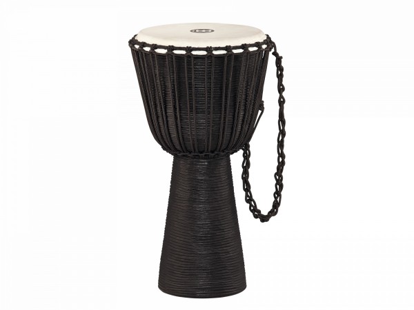 MEINL Percussion Headliner Rope Tuned Black River Series Djembe - 13" Extra Large (HDJ3-XL)