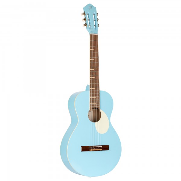 ORTEGA Gaucho Series 4/4 Nylon String Guitar 6-String - Sky Blue + Gig Bag (RGA-SKY)