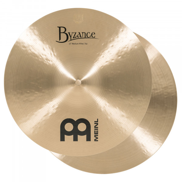 MEINL Cymbals Byzance Traditional Medium Hihat - 13" (B13MH)