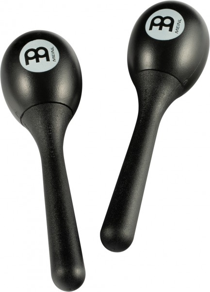 MEINL Percussion Plastic Egg Maracas - black (PEMBK)