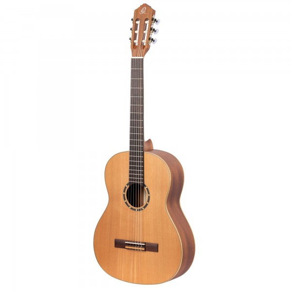 ORTEGA Family Series 4/4 Classical Guitar Slim Neck Lefty - Natural Cedar + Bag (R122SN-L)