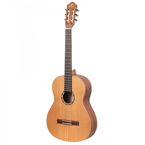 ORTEGA Family Series 4/4 Classical Slim Neck Guitar 6 String Lefty - Cedar / Mahogany Natural + Gigbag (R122SN-L)