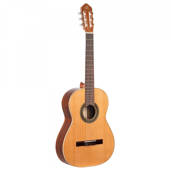 ORTEGA Traditional Series 4/4 Classical Guitar 6-String - Natural Cedar + Gig Bag (R220)