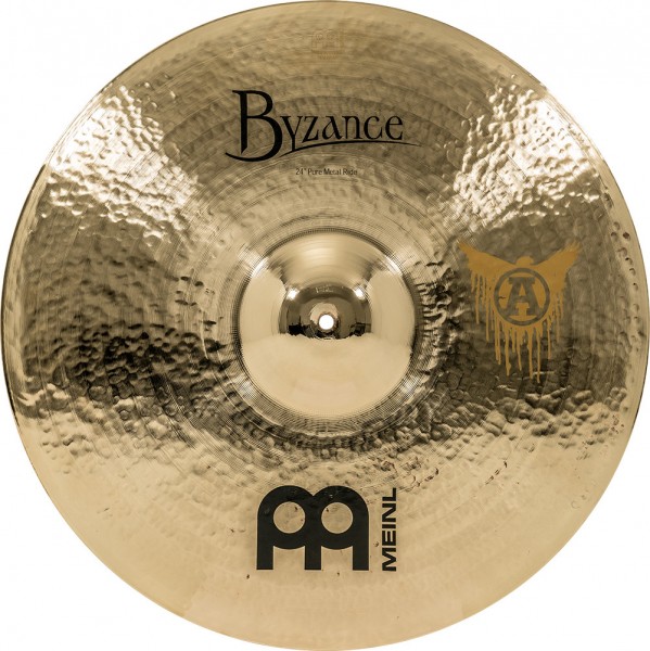 MEINL Cymbals Byzance Brilliant Pure Metal Ride - 24" (B24PMR-B)