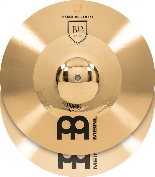 MEINL Cymbals Marching Medium - 16" B12 Bronze (MA-B12-16M)