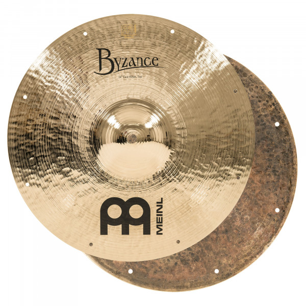 MEINL Cymbals Byzance Brilliant Fast Hihat - 14" (B14FH)