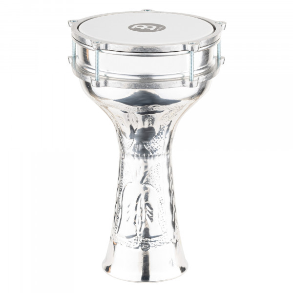 MEINL Percussion Aluminum Series Darbuka 7 1/4" - Hand Hammered (HE-113)