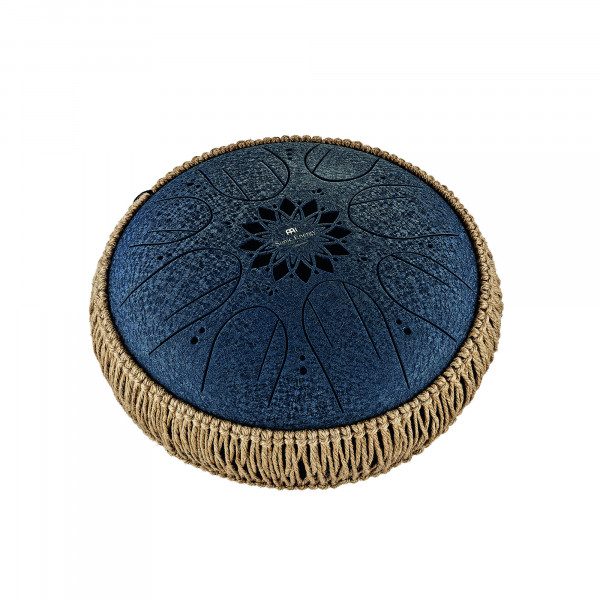 Meinl Sonic Energy 10" Medium Octave Steel Tongue Drum, C Minor, 8 Notes, 432 Hz, Navy Blue (MOSTD2NB)