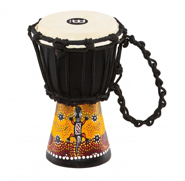 MEINL Percussion African Style Mini Djembe - Gecko Design (HDJ7-XXS)