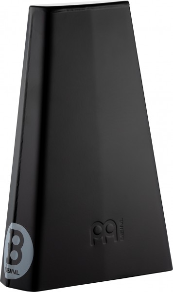 MEINL Percussion Bongo Cowbell 8" - Black + Beater (BCOB+B)