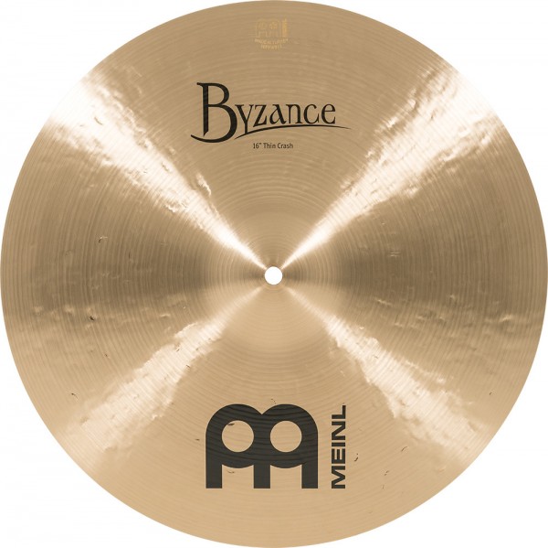 MEINL Cymbals Byzance Traditional Thin Crash - 16" (B16TC)