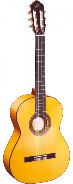 ORTEGA Traditional Series 4/4 Classical Guitar 6 String - Solid Spruce/ Maple Natural + Gig Bag (R270F)