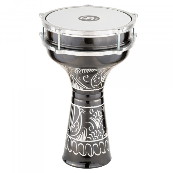 MEINL Percussion Aluminum Series Darbuka - 8"/Hand-Engraved (HE-124)