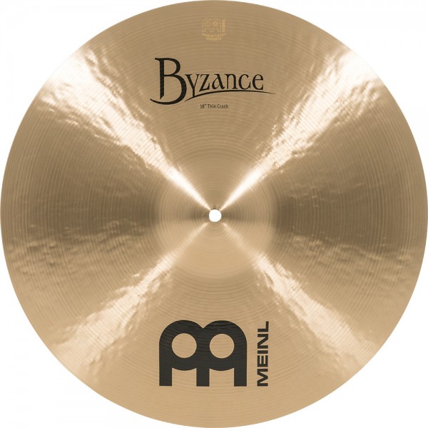 MEINL Cymbals Byzance Traditional Thin Crash - 18" (B18TC)