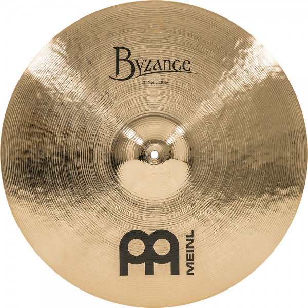 MEINL Cymbals Byzance Brilliant Medium Ride - 21" (B21MR-B)