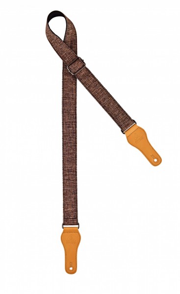 ORTEGA cotton ukulele strap - length 1580mm / 62" (Max) / width 50mm - grey (OCS-210U)