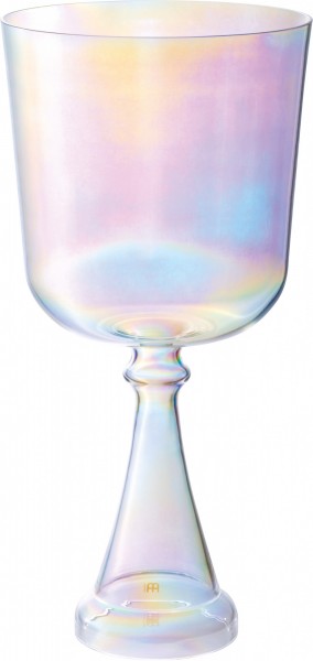 MEINL Sonic Energy Crystal Singing Chalice, 7"/18 cm, Note B3, Clear, Crown Chakra (CSC7BCL)