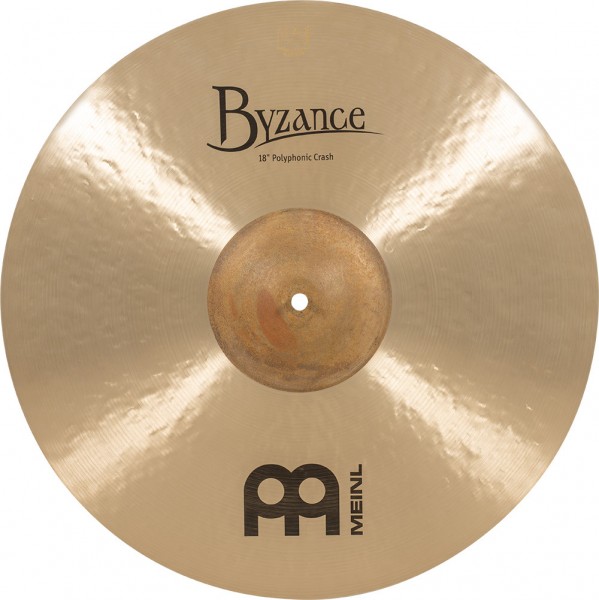 MEINL Cymbals Byzance Traditional Polyphonic Crash - 18" (B18POC)