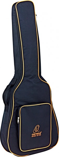 ORTEGA Economy Series 1/2 Classical-Guitar-Bag - Orange/Black (OGBSTD-12)