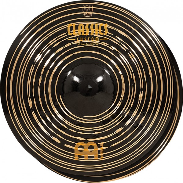 MEINL Cymbals Classics Custom Heavy Dark Hihat - 14" (CC14HDAH)