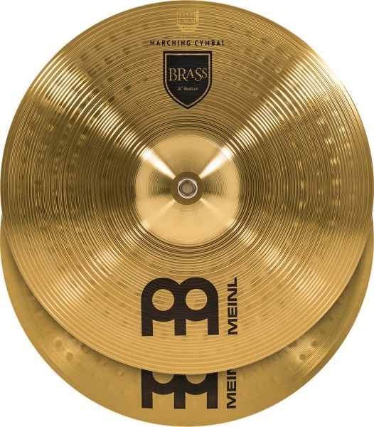 MEINL Cymbals Marching Medium - 16" Brass (MA-BR-16M)