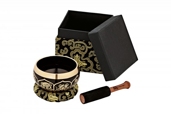 Meinl Sonic Energy Ornamental Series Singing Bowl - 400g - Black (SB-OR-400-BK)