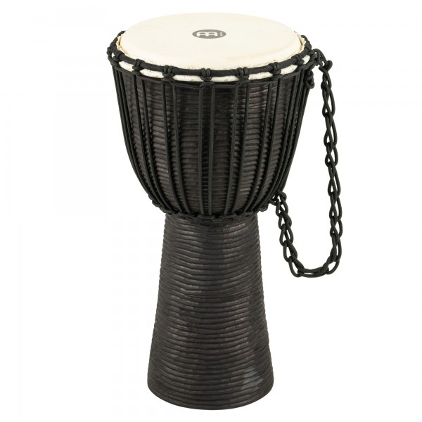 MEINL Percussion Headliner Rope Tuned Black River Series Djembe - 10" (HDJ3-M)