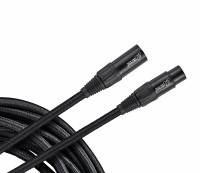 ORTEGA microphone cable XLR male / XLR female straight/straight - black cotton 9m/0,75q (OECM-30XX)