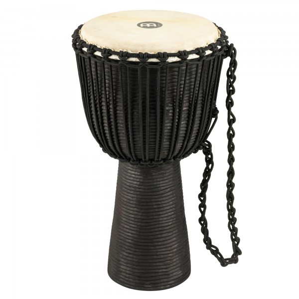 MEINL Percussion Headliner Rope Tuned Black River Series Djembe - 13" (HDJ3-XL)