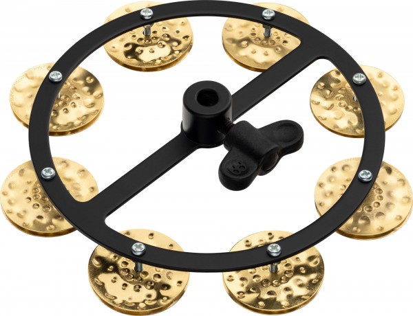 MEINL Percussion Headliner® Series HiHat Single-Row Tambourine - 5" (HTHH1B-BK)