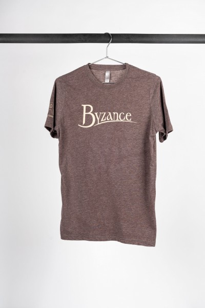 MEINL t-shirt espresso - with Byzance logo (S75)