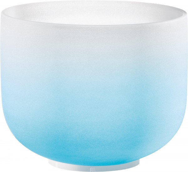 MEINL Sonic Energy Crystal Singing Bowl, color-frosted, 10" / 25 cm, Note G4, Throat Chakra (CSBC10G)