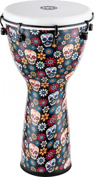 MEINL Percussion Alpine Series Djembe, Synthetic Head, Day Of The Dead - 12" (ADJ12-DA)