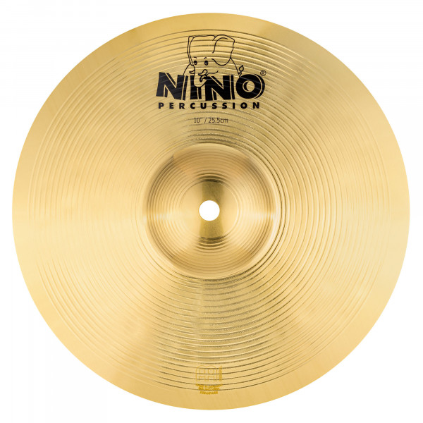 NINO Percussion Cymbal MS63 Brass - 10" (NINO-BR25)