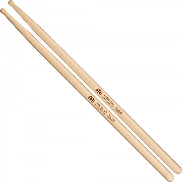 MEINL Stick & Brush Hybrid 8A Wood Tip Drumstick - Hard Maple (SB135)