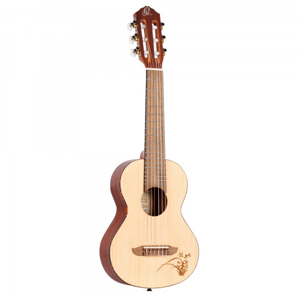 ORTEGA Mini Travel Series 1/8 Guitar 6-String - Natural (RGL5)