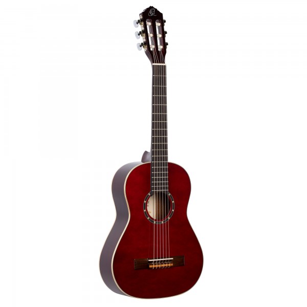 ORTEGA Family Series 1/2 Classical Guitar 6 String - Wine Red + Gigbag (R121-1/2WR)