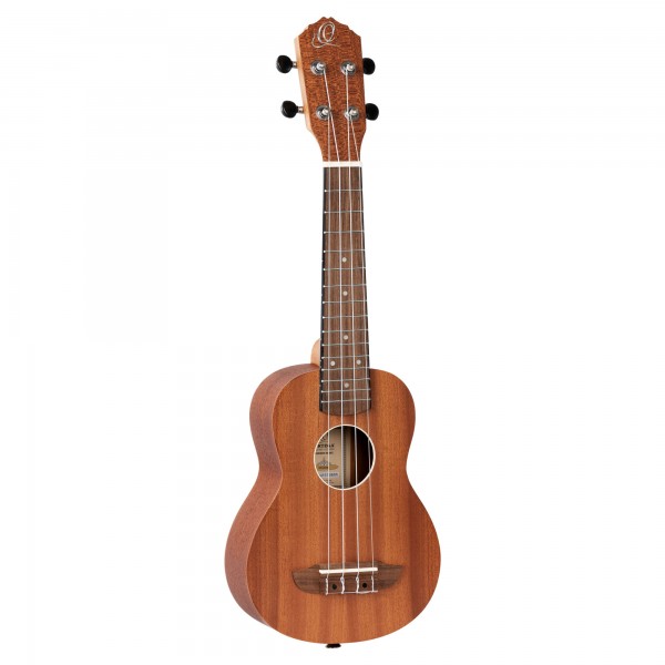 ORTEGA Timber Series Soprano Ukulele 4 String - Sapele Natural + Bag (RFU10S)