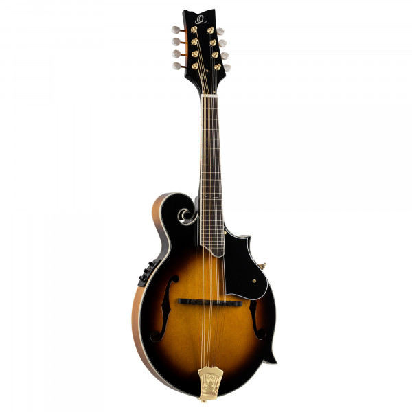ORTEGA F-Style Series Mandolin 8 String - Spruce / Maple Tobacco Sunburst (RMFE90TS)