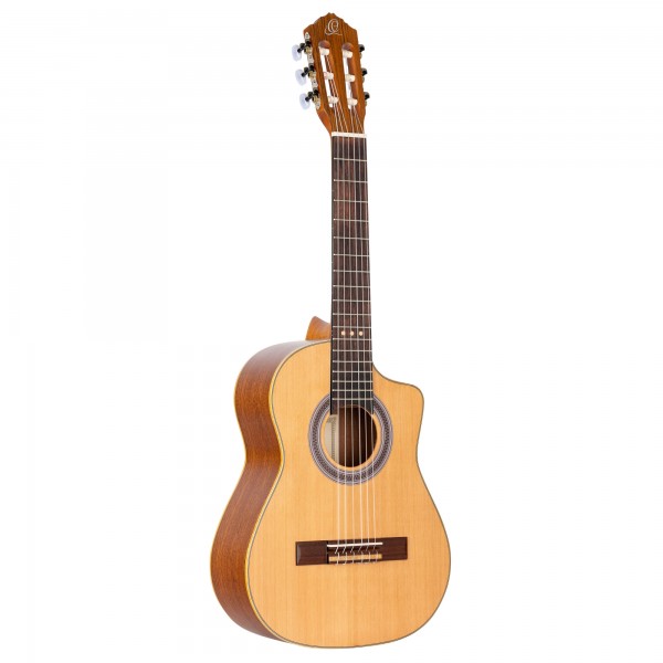 ORTEGA Requinto Series 1/2 Acoustic Guitar 6 String - Cedar / Sapele (RQC25)