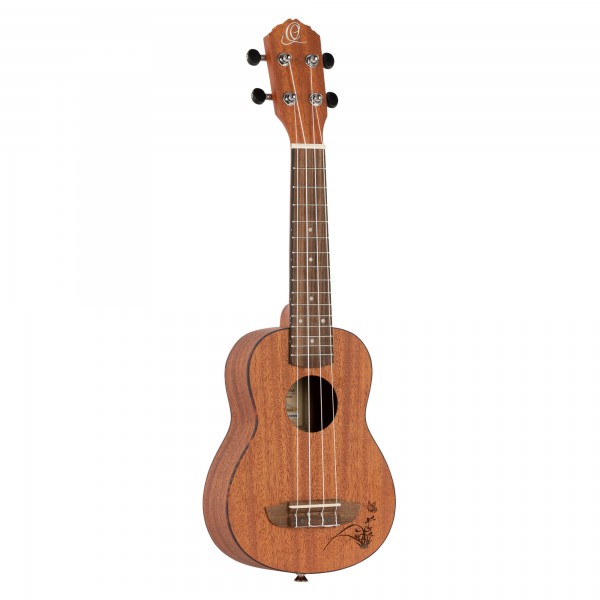 ORTEGA Bonfire Series Soprano Ukulele 4 String - Sapele Natural (RU5MM-SO)