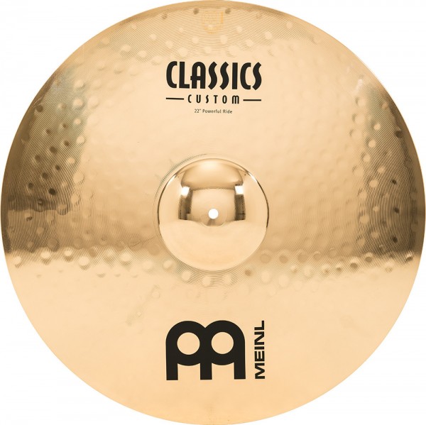 MEINL Cymbals Classics Custom Brilliant Powerful Ride - 22" (CC22PR-B)