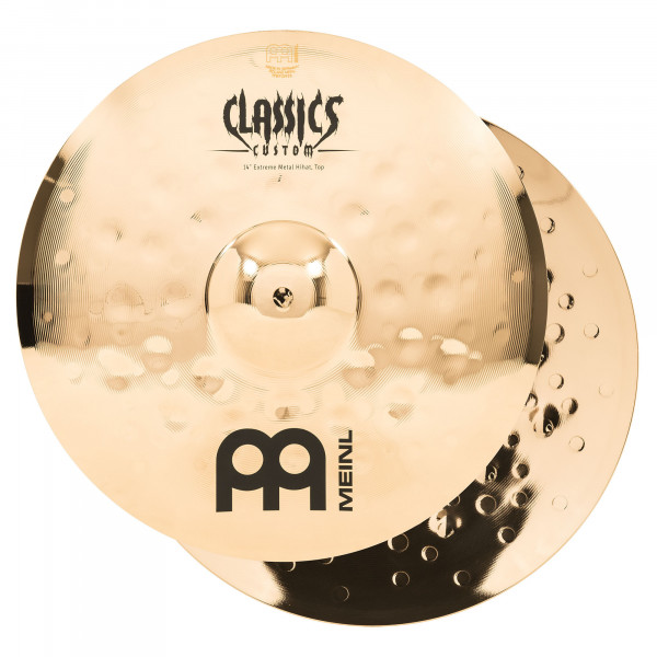 MEINL Cymbals Classics Custom Extreme Metal Hihat - 14" (CC14EMH-B)
