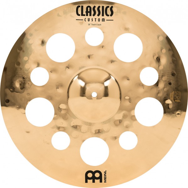 MEINL Cymbals Classics Custom Brilliant Trash Crash - 18" (CC18TRC-B)