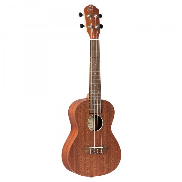 ORTEGA Timber Series Soprano Ukulele 4 String - Sapele Natural + Bag (RFU11S)