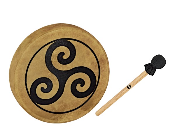 Meinl Sonic Energy Native American-Style Hoop Drum 15" - Triskele (HOD15-TR)