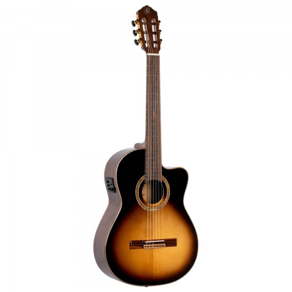 ORTEGA Performer Series 4/4 Classical Guitar 6-String - Tobacco Sunburst + Gig Bag (RCE158SN-TSB)