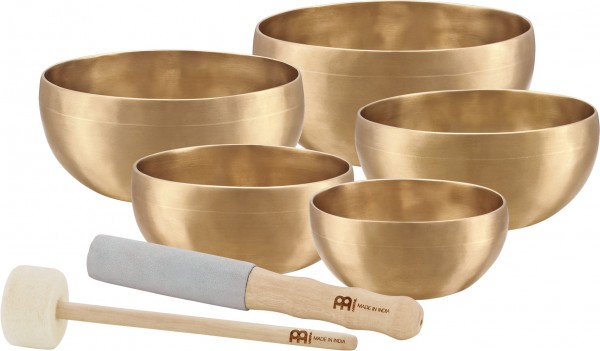 Meinl Sonic Energy 5-piece Universal Series Singing Bowl Set - 400/500/600/700/750g (SB-U-2950)