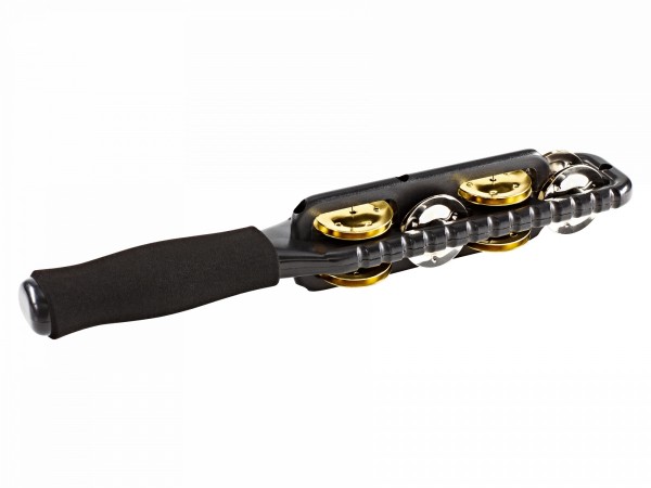 MEINL Percussion Professional Series Jingle Stick - Black/Mixed Jingles (MJS1BK)